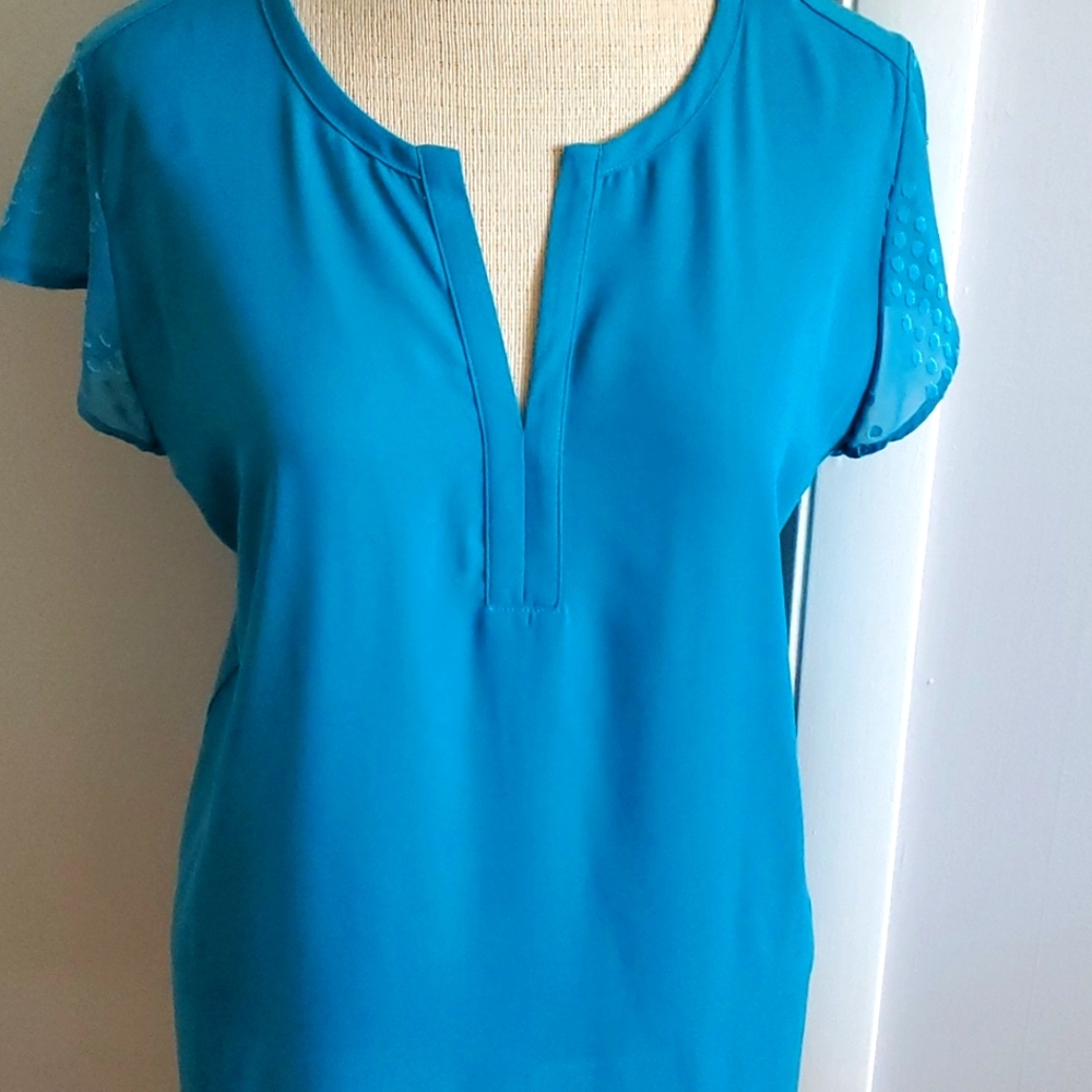 Teal Short Sleeve Shirt